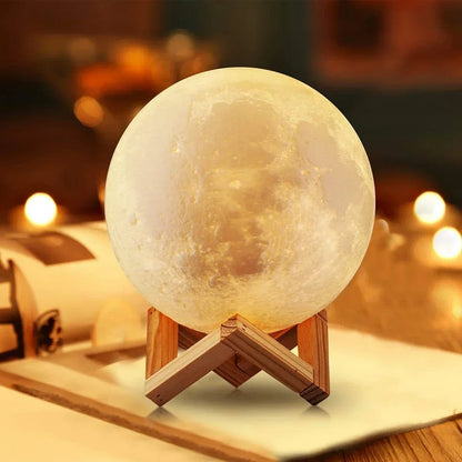 Night Light 3D Print Moon Lamp