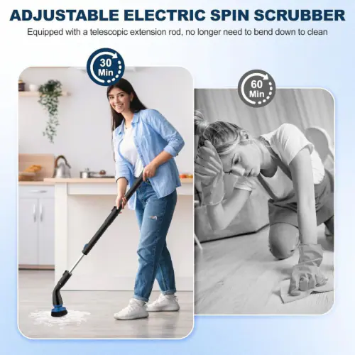 Electric Cleaning Brush – Effortless & Powerful Cleaning!